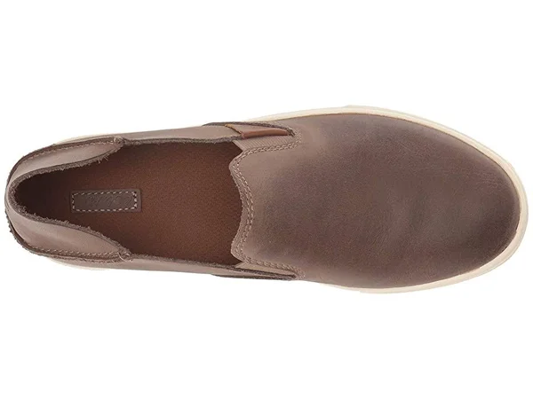 Olukai Pehuea Leather Espresso Women's Espresso - Espresso, 9