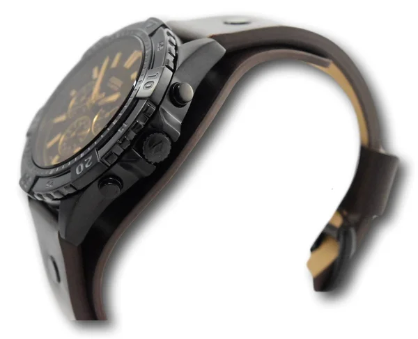 Fossil Men's Garrett Chronograph Leather Watch - Brown