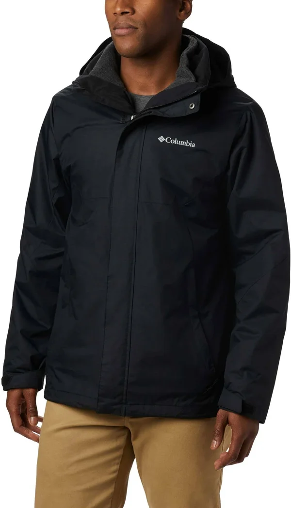 Columbia Men's Eager Air interchange Jacket in Black