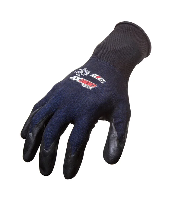 212 Performance AXGLT-05-011 AX360 Grip Lite Nitrile-Dipped Work Glove - 12-Pair Bulk Pack, X-Large