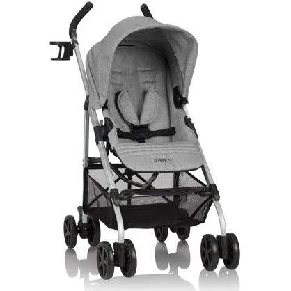 Evenflo Urbini Reversi Lightweight Stroller, Heather Grey, Size: 33