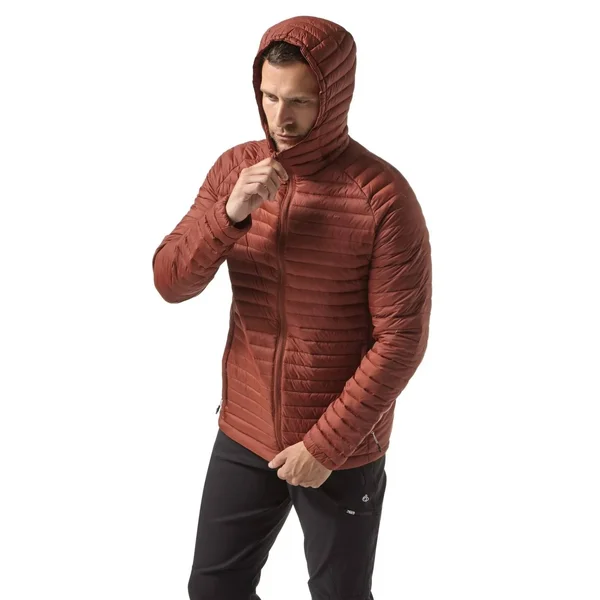 Craghoppers Men's Venta Lite Hooded Jacket - XXL - Burnt Umber