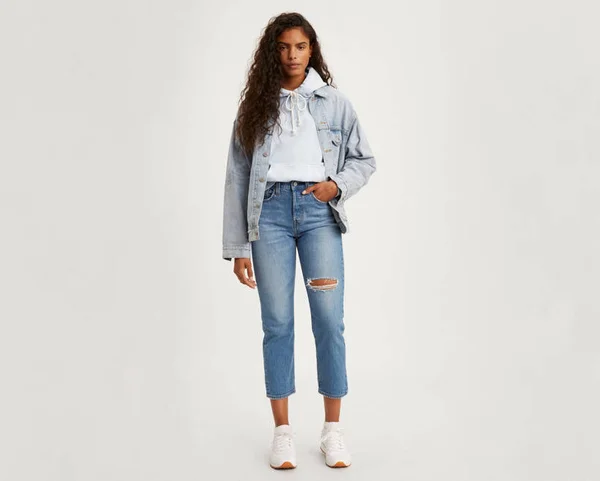 Levi&s Wedgie Jive Tone Straight Leg Jean