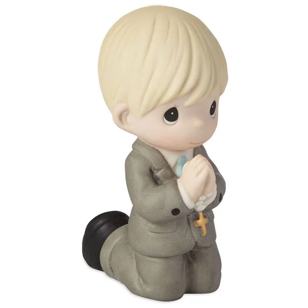 Precious Moments Remembrance of My First Communion Boy Figurine