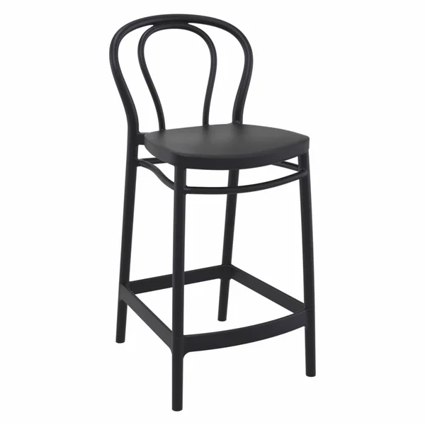 Siesta Victor Counter Stool Black - Set of 2