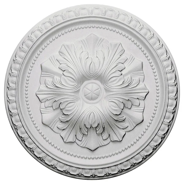 18x22OD x 1 3/8x22P Richmond Ceiling Medallion (Fits Canopies Up to 2 5/8x22), Hand-Painted Brushed Mahogany