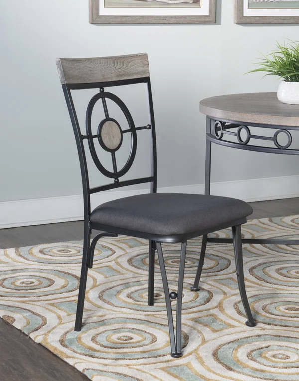 Linon Trio Area Rug - Cream - Aqua, Size: 8 x 10 ft.