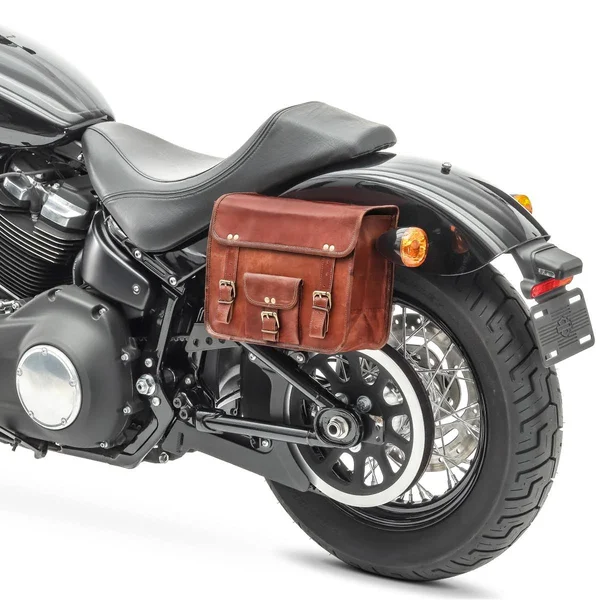 Motorcycle Saddlebag Pair Craftride SV2 Vintage Bag 6Ltr in Brown