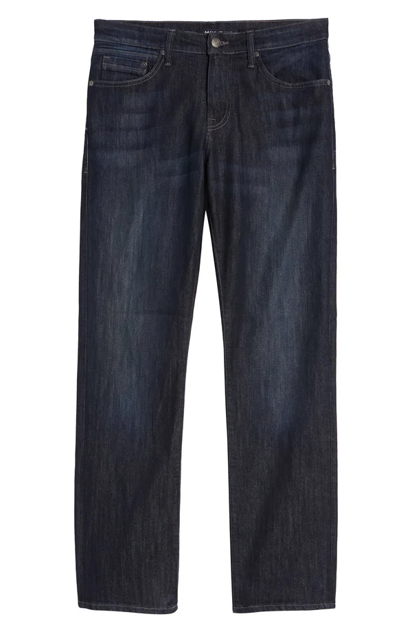 Mavi Men's Matt Classic Mid-Rise Relaxed Straight-leg Jeans