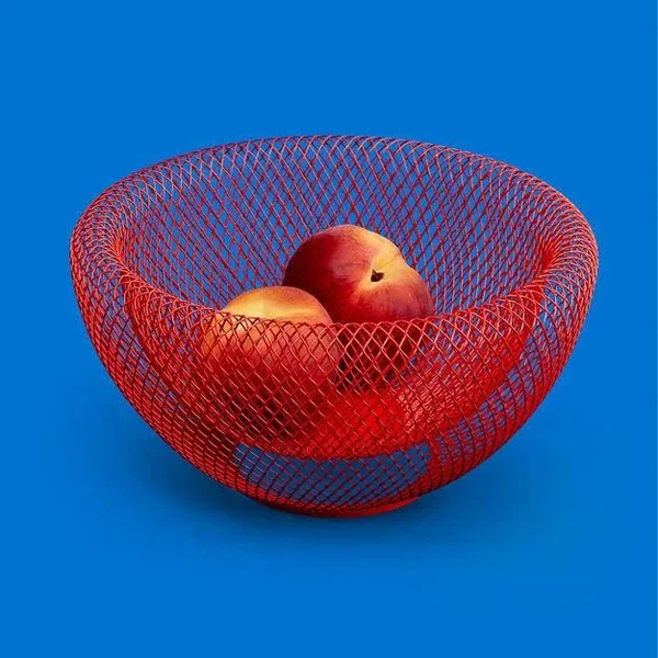 Moma, Mesh Bowl, Red