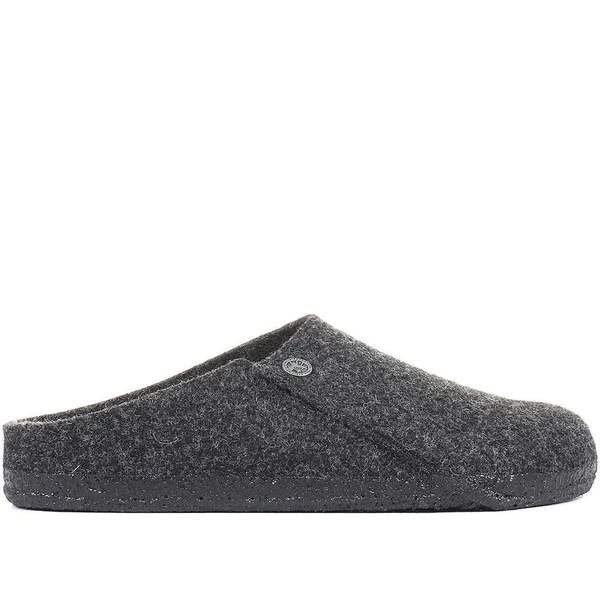 Birkenstock Men's Zermatt Wool Felt Slippers - Grey - US 06.5