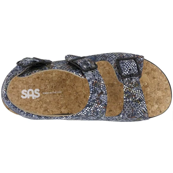 SAS Women's Relaxed Multisnake Navy 8 Medium