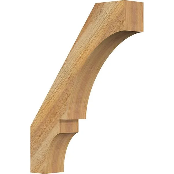4x22W x 18x22D x 24x22H Balboa Rough Sawn Brace - Western Red Cedar