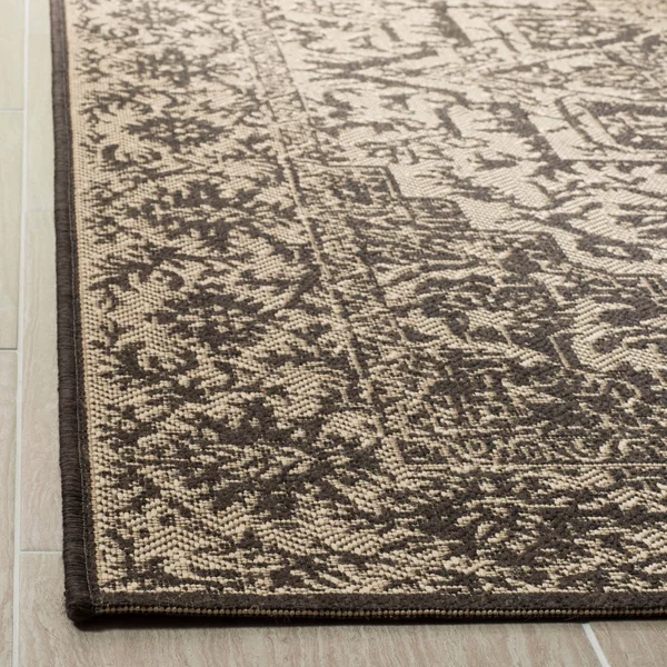 Safavieh LND139C-210 2 ft. 2 in. x 10 ft. Linden 100 Traditional Runner Rug Cream & Beige