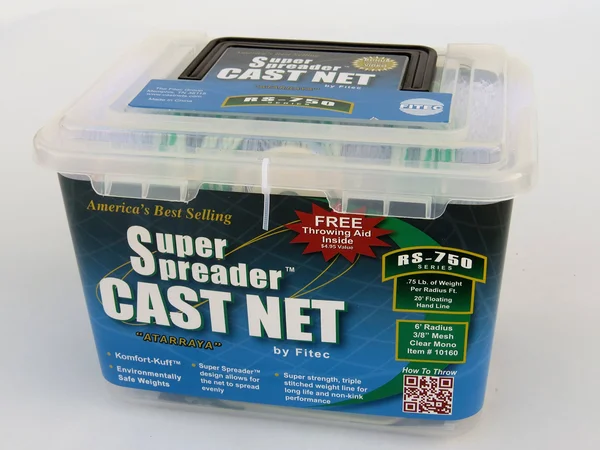 Fitec Rs750 Super Spreader Cast Net, Clear