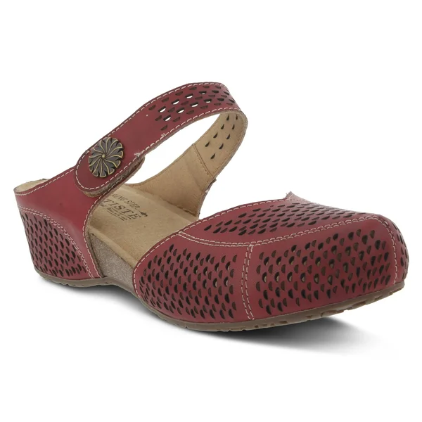 L&Artiste by Spring Step Spoorti Women's Clog - Size: 41, Red