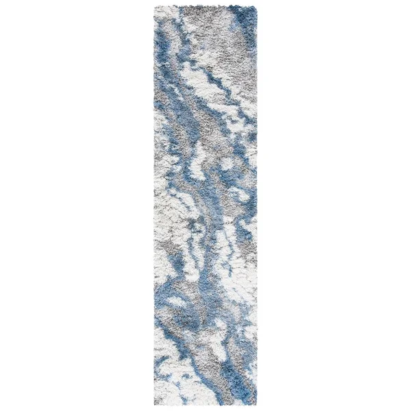 Safavieh Clearance Horizon Shag HZN890F Grey Rug - 2&0x22X7&0x22 - Runner