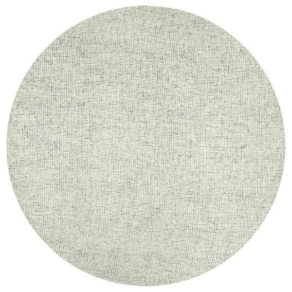 London Green 8& Round Hand-Tufted Rug- LD1002
