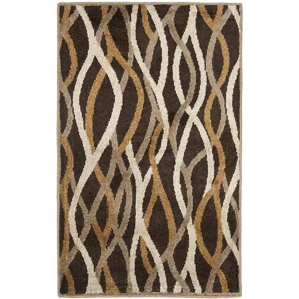 Safavieh Kashmir Rust, Ivory Rug; 5& x 8&