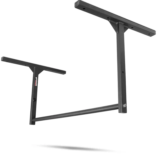 Titan Fitness Medium Stud Mounted Pull Up Bar, Chin Up 9& Ceiling Wall Mount