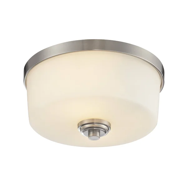 Z-Lite 226F2 Lamina 2-Light Flush Mount - Brushed Nickel