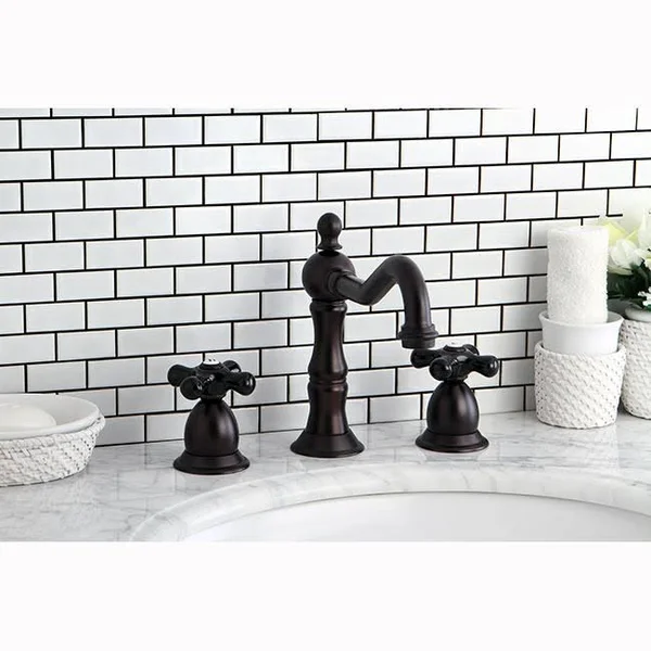 Kingston Brass KS1971PKX Widespread Lavatory Faucet - Polished Chrome