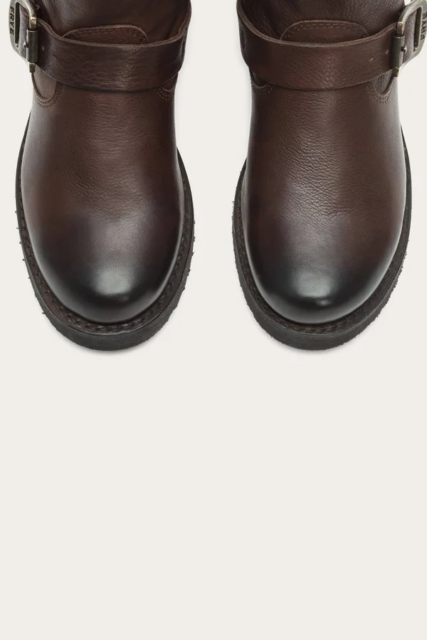 Frye, Veronica Short, 7.5 US, Dark Brown