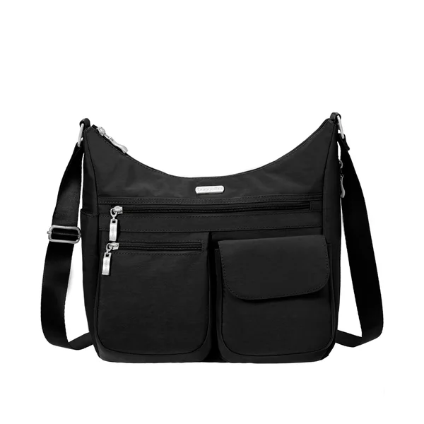 Baggallini Everywhere Travel Crossbody Bag, Black, One Size