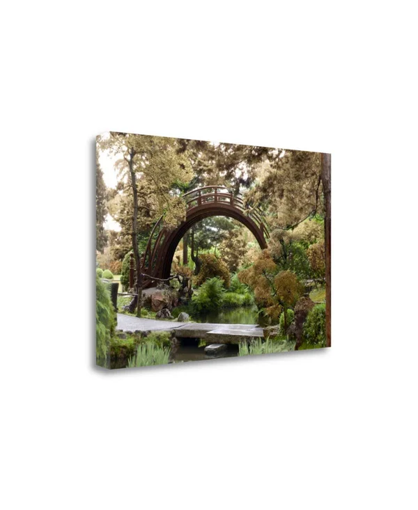 Japanese Bridge - 1 by Alan Blaustein Wrapped Canvas Wall Art