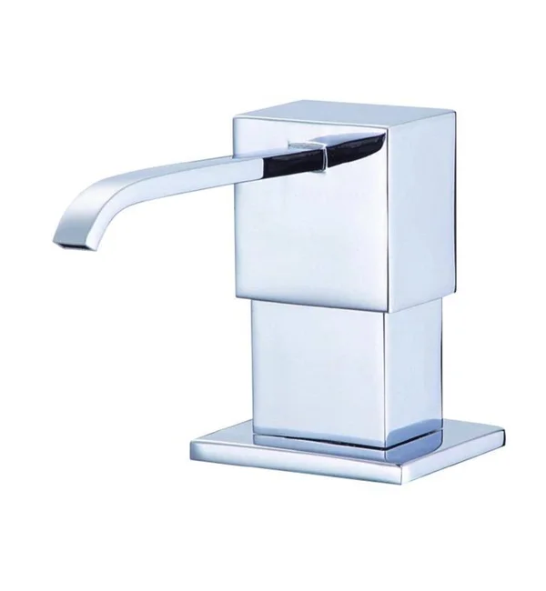 Danze D495944BS Sirius Deck Mount Soap & Lotion Dispenser Satin Black