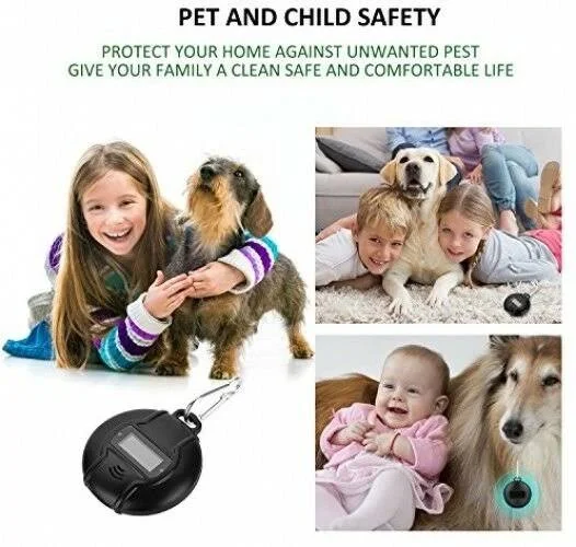 Solar Portable Ultrasonic Pest Repeller - Anti Mosquito Ultrasonic PES