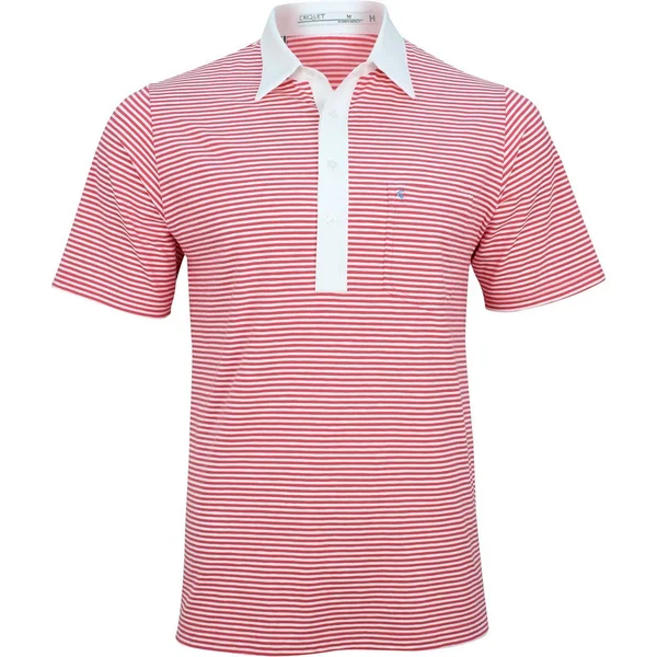Criquet Stretch Players Polo Shirt - Red - Size: XXL