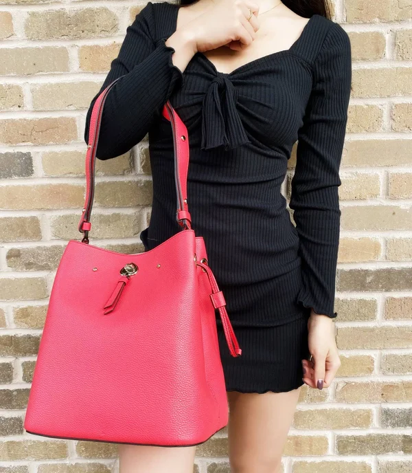 Kate Spade Bags - Kate Spade Marti Large Bucket Bag, Color: Red, Size: Os, Jazzbob22&s Closet