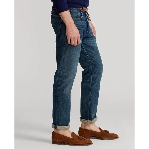 Ralph Lauren Men's Hampton Relaxed Straight Jean - Size 30 in Rockford Stretch