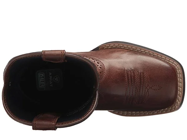 Ariat Kids& Brown Tycoon Cowboy Boots