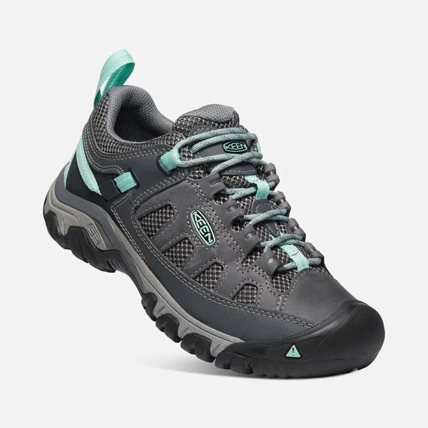 Keen Women's Targhee Vent Shoe - 8 - Steel Grey, Ocean Wave