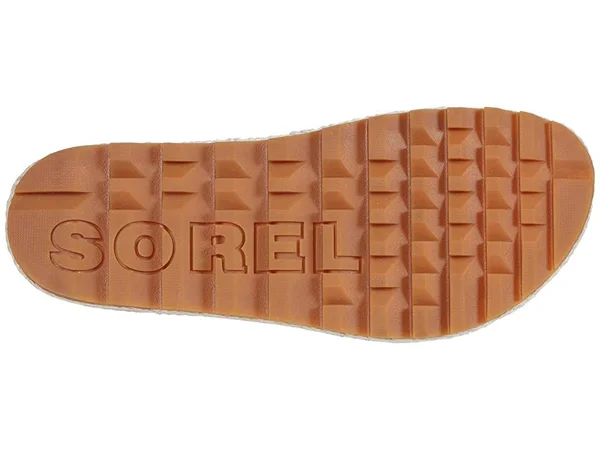 Sorel Women's Roaming Buckle Slide Jute Sandal - 10.5 - Camel Brown