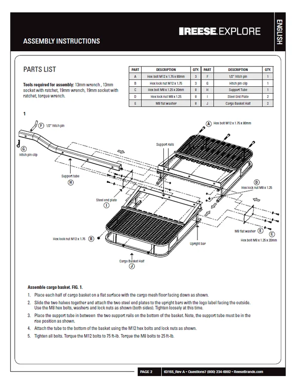 Pro Series 63155 Cargo Carrier