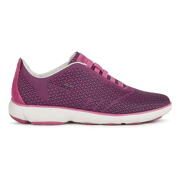 Geox Shoes Nebula Woman Black and Pink, Size 7
