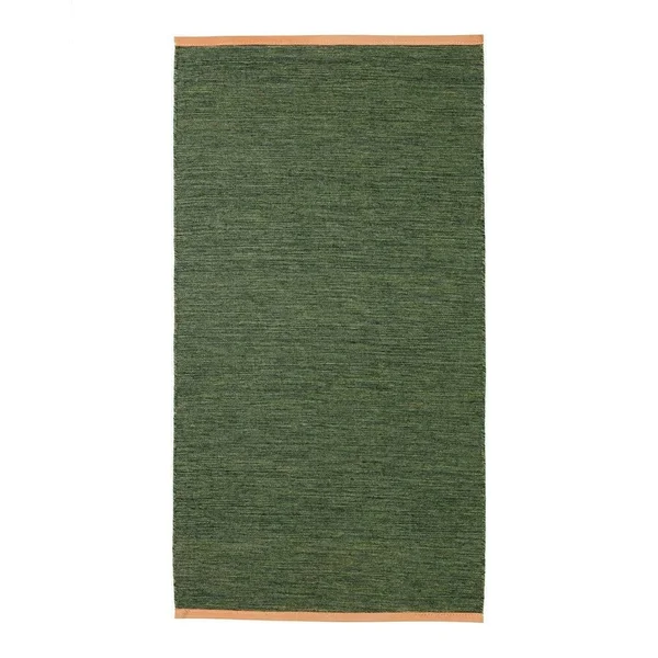 Design House Stockholm Bjork Wool & Cotton Rugs - Green, Small
