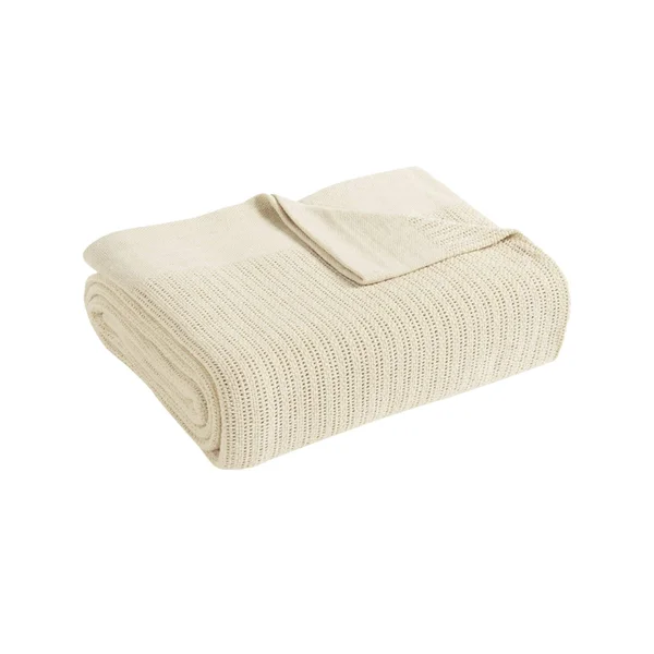Fiesta Blanket King - Cream