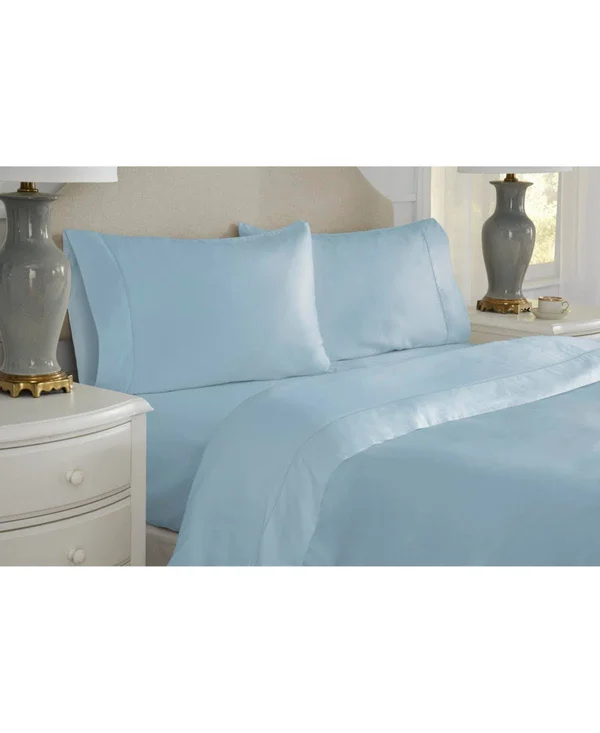 Pointehaven 525 Thread Count California King Sheet Set - Ivory Pearl