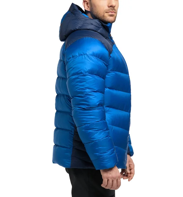 Haglofs Mojo Down Hooded Jacket - Blue - Medium