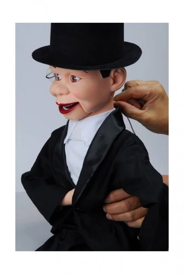 Charlie Mccarthy Dummy Ventriloquist Doll Most Famous Celebrity Radio