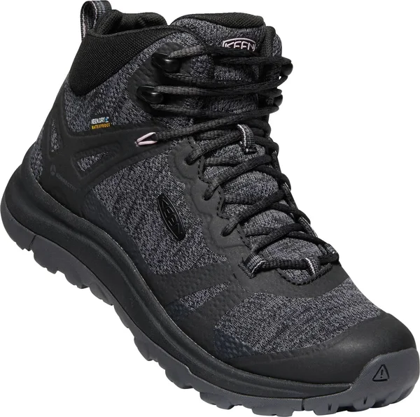Keen Women's Terradora II Mid Waterproof Boot - 12 - Black - Magnet