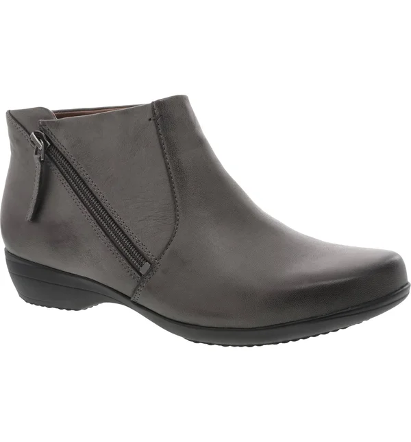 Dansko Women's Fifi - Grey Burnished Nubuck - 38