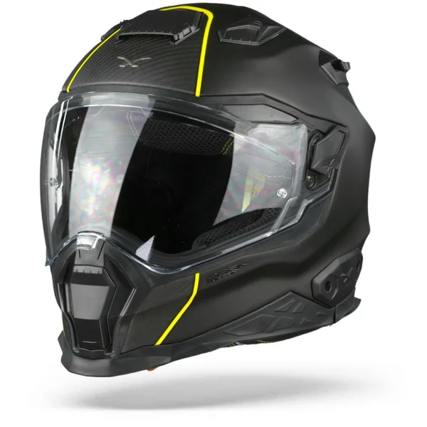 Nexx - Helmet X.WST 2 Dark Division Metal Black, Carbon Matt - Size S