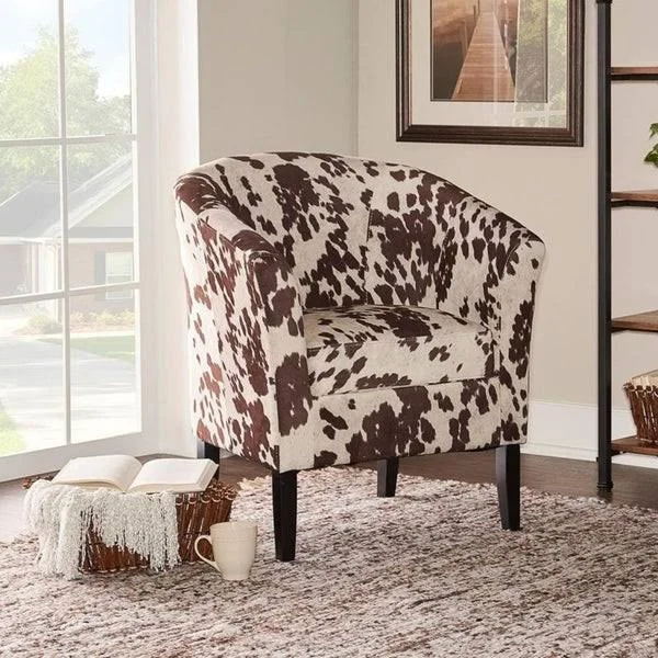Linon Verginia Berber Brown & Blue Area Rug