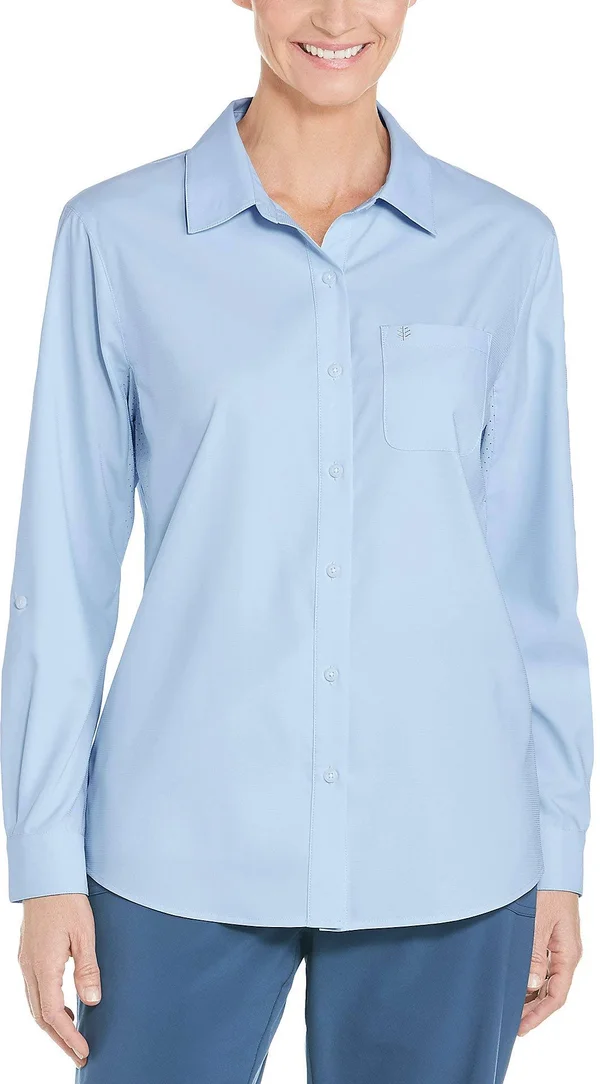 Coolibar UPF 50+ Women's Aricia Sun Shirt - Sun Protective