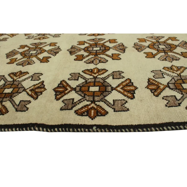 Semi Antique BASHIRA Beige/Brown Rug - 2&4x22 x 5&8x22